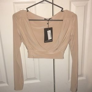 long sleeve crop too